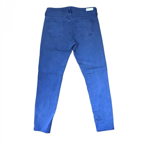 AG Adriano Goldschmied Blue Stevie Ankle Slim 29R - Picture 1 of 12